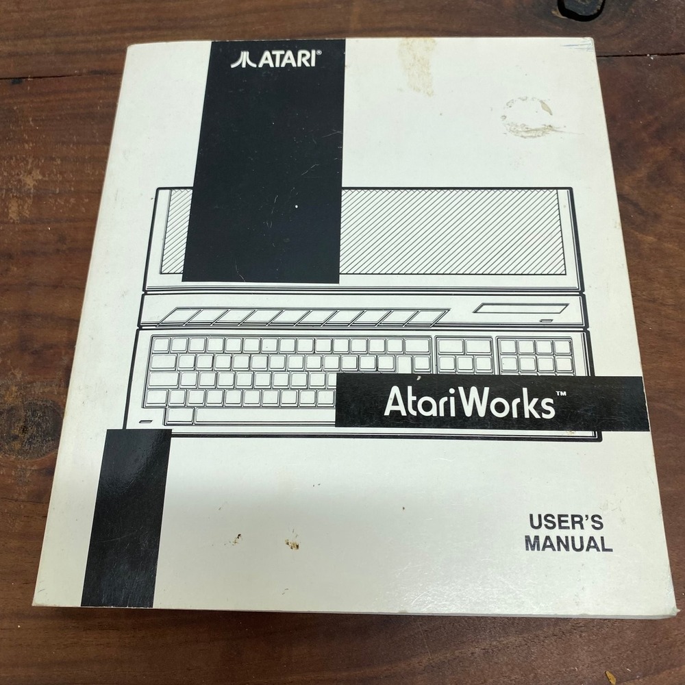 AtariWorks User's Manual 1993 Atari Corporation Software Guide